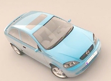 3D车模交通运输小汽车3d模型3d模型素材52