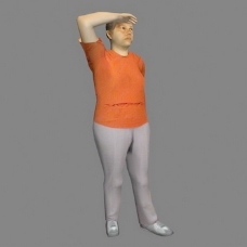 人物女性3d模型设计免费下载人体模型89