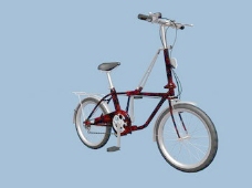 3D车模交通运输自行车3d模型3d模型素材3