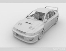 3D车模交通运输跑车3d模型3d模型19