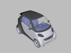 交通运输小汽车3d模型3d素材8