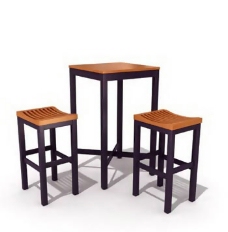 餐桌组合20餐馆餐厅桌椅组合3DMAX模型素材带材质