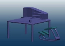 椅子桌子家具家居用品3d家具模型下载32
