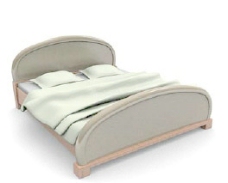 外国床国外床3d模型家具图片50