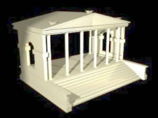 建筑模型欧式建筑3d模型下载3d素材8