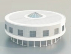 室外模型体育场3d素材室外设计2