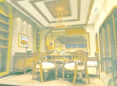室内设计厨房餐厅3d素材3d模型 39