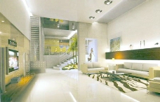 室内设计客厅3d素材3d模型 10