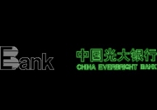 中国光大银行标志图块CAD饰物陈设图纸素材