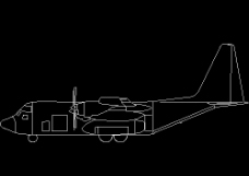 飞机玩具图块CAD饰物陈设图纸素材27