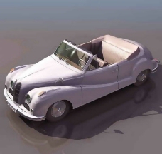 小轿车小汽车3D模型素材23