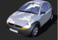 3D车模VWBora小汽车3D模型