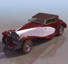 小轿车小汽车3D模型素材10