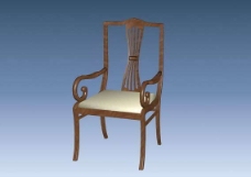 传统家具欧式传统椅子家具3D模型素材68