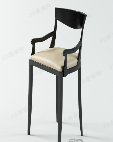 KTV3D吧椅模型