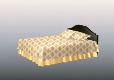 欧式床传统家具3D模型9