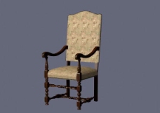 传统家具欧式传统椅子家具3D模型素材108
