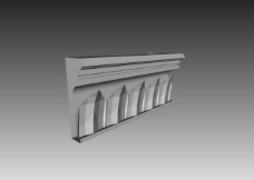 欧式构件3D模型素材28