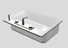 厨卫模型厨具典范3D卫浴厨房用品模型素材5