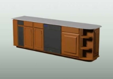 厨卫模型厨具典范3D卫浴厨房用品模型素材26