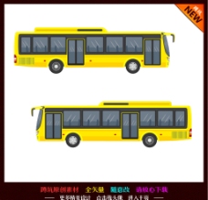 交通工具公交车图片