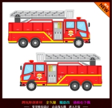 消防车交通工具图片