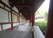 寺庙走廊图片