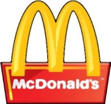 三维设计麦当劳的三维标志