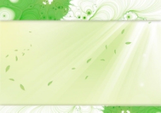 大自然绿色边框背景图片