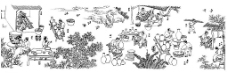 psd源文件古代陶瓷生产流程图