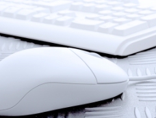 鼠标键盘电脑键盘和鼠标的特写