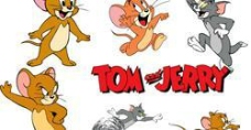 卡通猫和老鼠Tom and Jerry矢量图