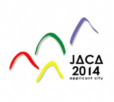 Jaca_2014_Applicant_City logo设计欣赏 Jaca_2014_Applicant_City运动LOGO下载标志设计欣赏