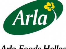 Arla_Foods_Hellas logo设计欣赏 Arla_Foods_Hellas知名食品标志下载标志设计欣赏