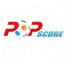 体育比赛标志POPScorelogo设计欣赏POPScore体育比赛LOGO下载标志设计欣赏