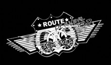 Aerosmith_Route logo设计欣赏 Aerosmith_Route唱片公司标志下载标志设计欣赏