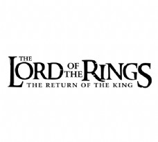 The_lord_of_the_Rings(1) logo设计欣赏 The_lord_of_the_Rings(1)好莱坞电影标志下载标志设计欣赏