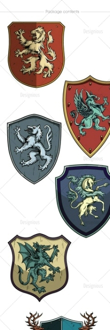 皇室徽章 纹身图案图片